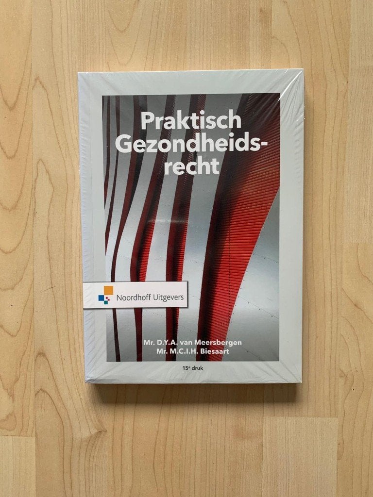 Praktisch gezondheidsrecht (NIEUW), Boeken, Ophalen of Verzenden, Alpha, Nieuw, HBO