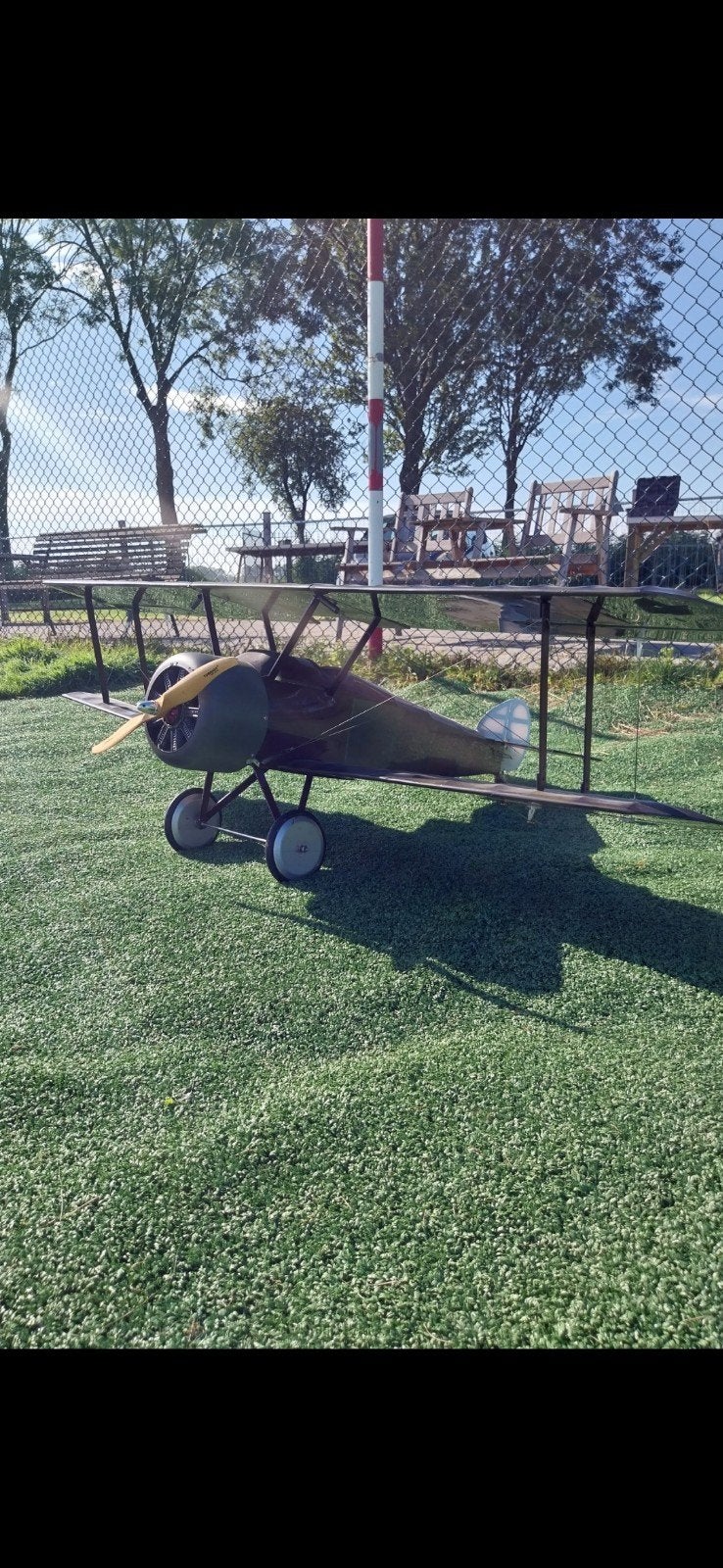 rc sopwith camel balsa  span 1500mm koopje, Ophalen, Groter dan 1:72, Overige merken