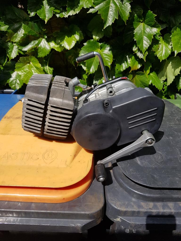 Puch 4bak supermaxi cilinder Monza N50 M50 racing Ranger, Ophalen of Verzenden, Zo goed als nieuw, Blok, Puch