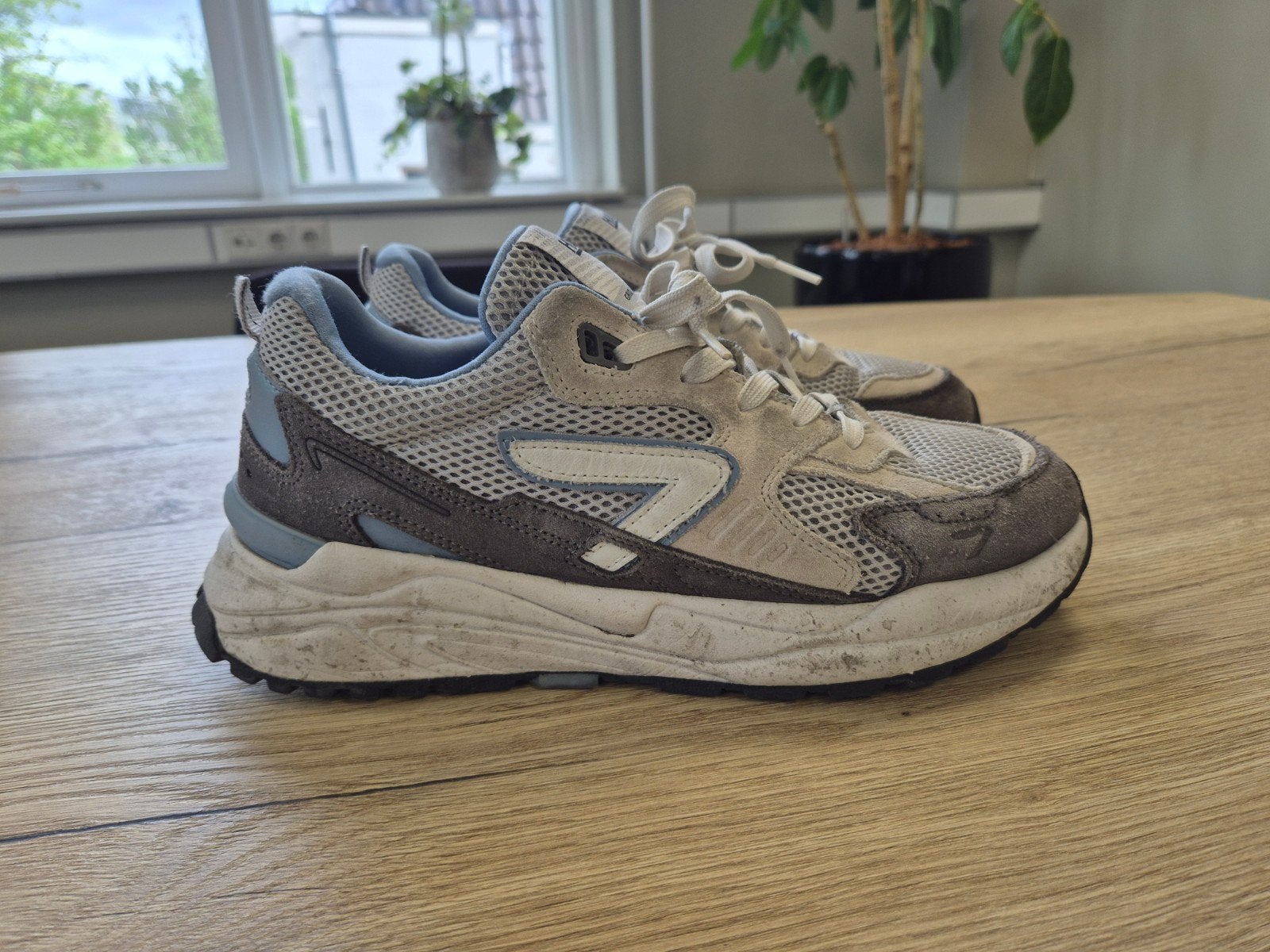 HUB GRID|V68 Sneakers Maat 40.5, Ophalen of Verzenden, HUB, Grijs, Sneakers of Gympen
