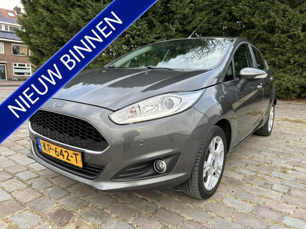Ford Fiesta 1.0 Style Ultimate 5 deurs navigatie airco/ecc, Voorwielaandrijving, Stof, 525 kg, 82 pk