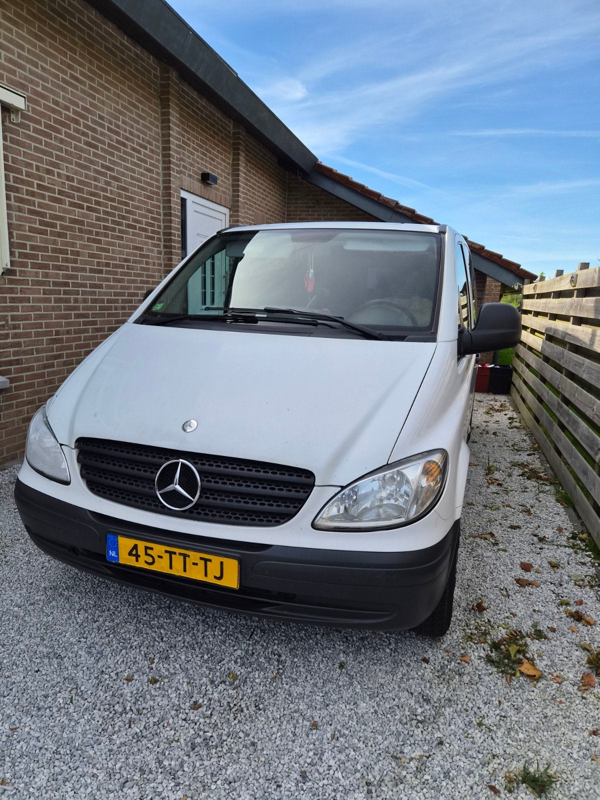 Mercedes-Benz Vito 2.2 111 CDI 2007 Wit, Auto's, Wit, Origineel Nederlands, Particulier, 2148 cc