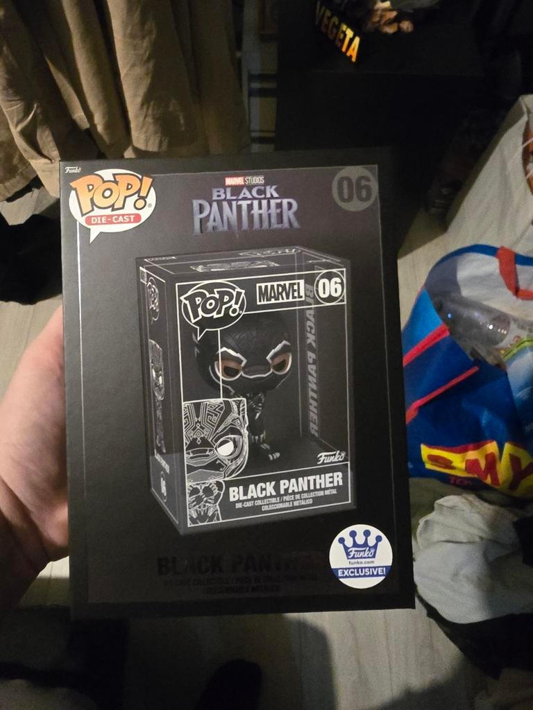Funko Pop! Die-Cast Black Panther #06 - Marvel Studios, Ophalen of Verzenden, Nieuw