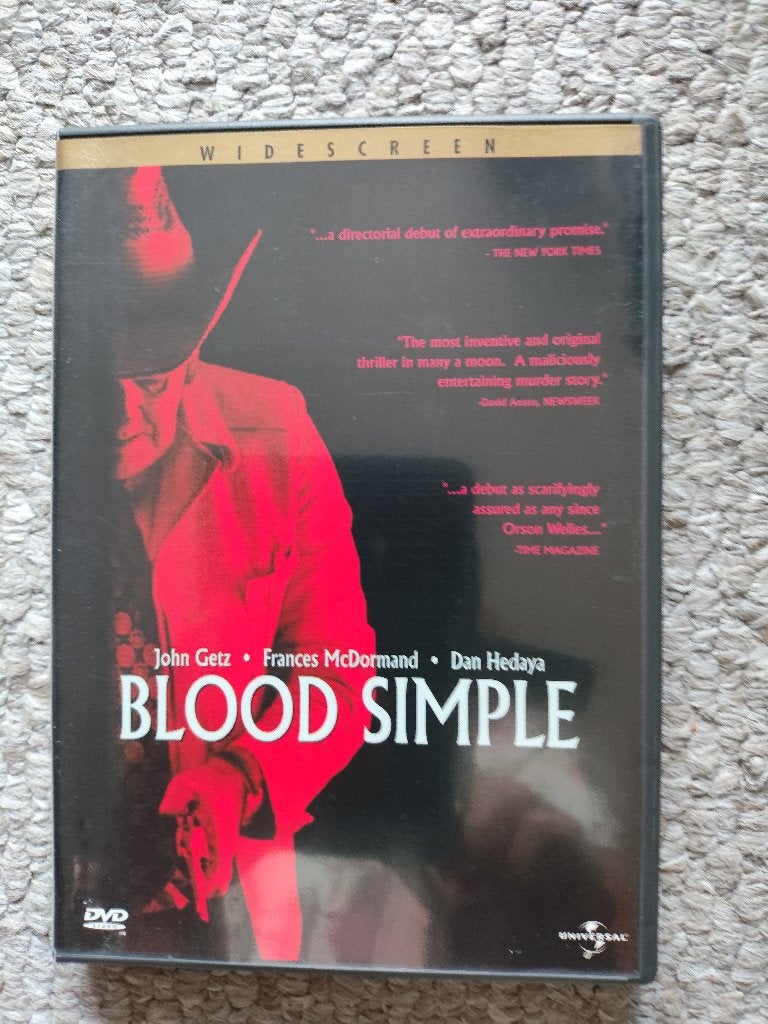Blood Simple, Alle leeftijden, Ophalen of Verzenden, Zo goed als nieuw, Engels