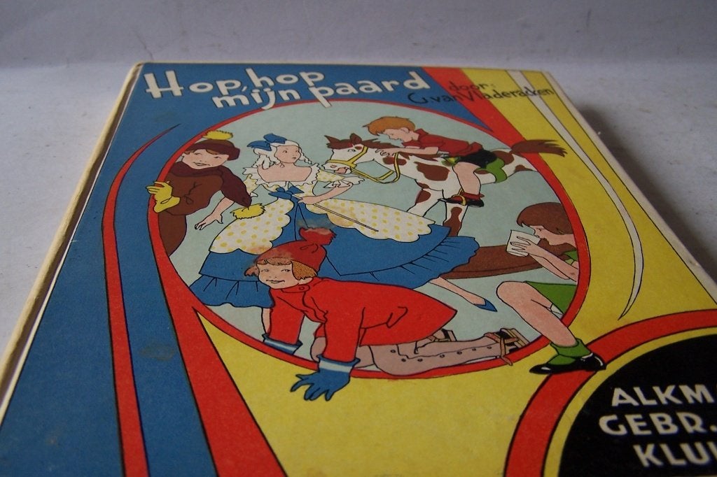 Hop, hop mijn paard - G. van Vladeracken  Vintage kinderboek, Gelezen, Fictie algemeen, Ophalen of Verzenden, G. van Vladeracken