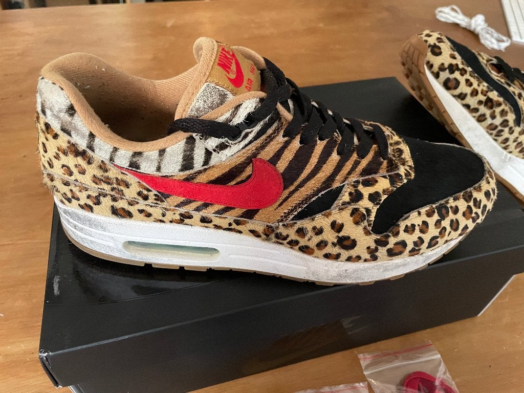 Nike air max animal atmos 2.0 Maat 45, Kleding | Heren, Schoenen, Bruin, Nike, Ophalen of Verzenden, Sneakers of Gympen