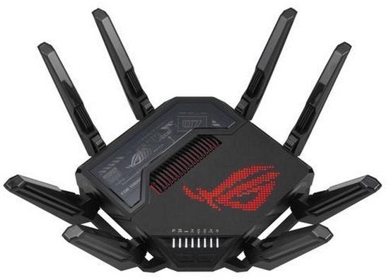 ASUS ROG Rapture GT-BE98 Gaming Router WiFi 7, Ophalen of Verzenden, Zo goed als nieuw, Router, ASUS ROG