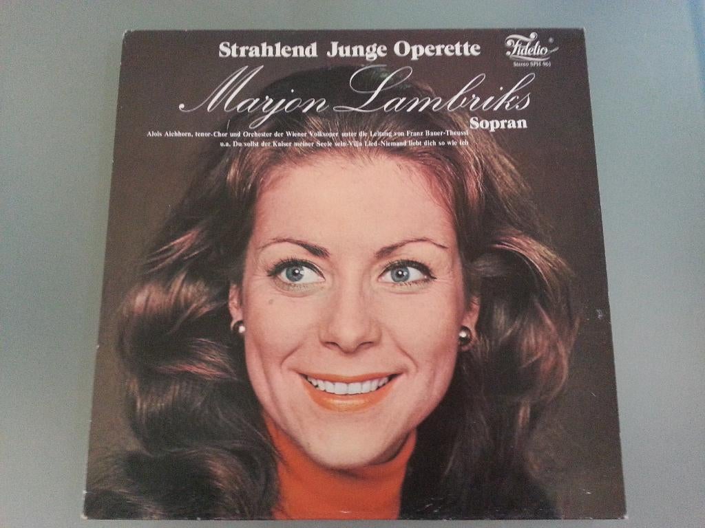 Strahlend Junge Operette - MARJON LAMBRIKS sopran, Opera of Operette, Ophalen of Verzenden, Zo goed als nieuw, 12 inch