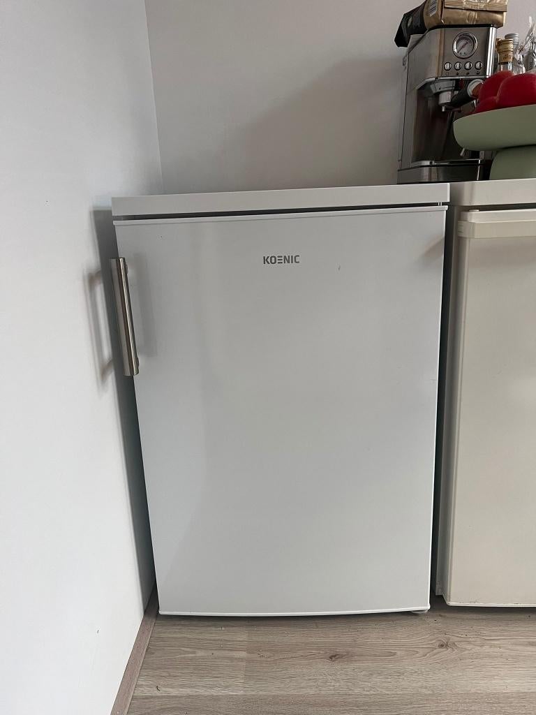 Koenic tafelmodel koelkast - werkt perfect, erg stil, Ophalen, Gebruikt, 45 tot 60 cm, Met vriesvak