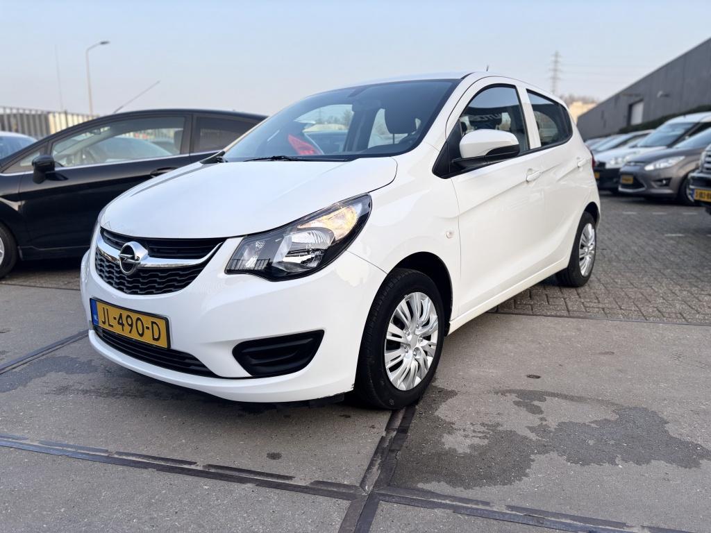 Opel KARL 1.0 ecoFLEX Edition AIRCO! (bj 2016), Voorwielaandrijving, 839 kg, Stof, Gebruikt