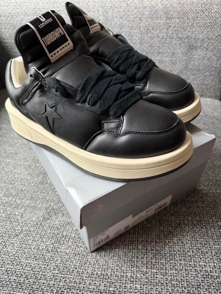 Rick Owens x Converse TURBODRK Chuck 70 - Maat 44, Kleding | Heren, Schoenen, Ophalen of Verzenden, Nieuw, Zwart