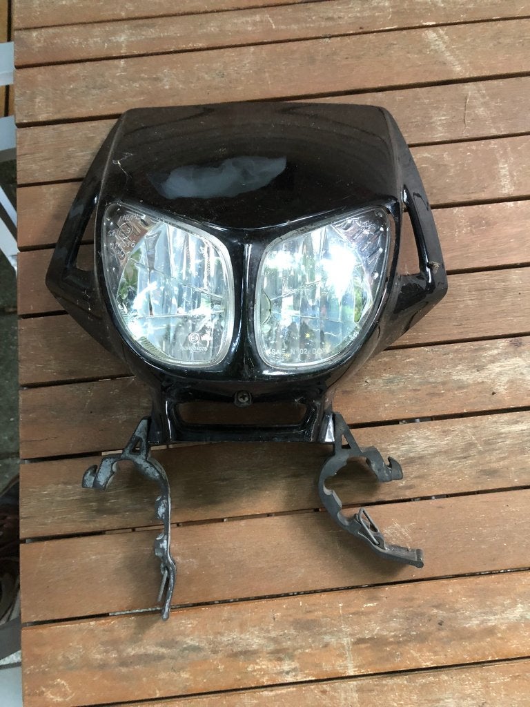 Koplampkap incl. verlichting Derbi Senda Xtreme, Ophalen of Verzenden, Gebruikt, Overige typen, Derbi
