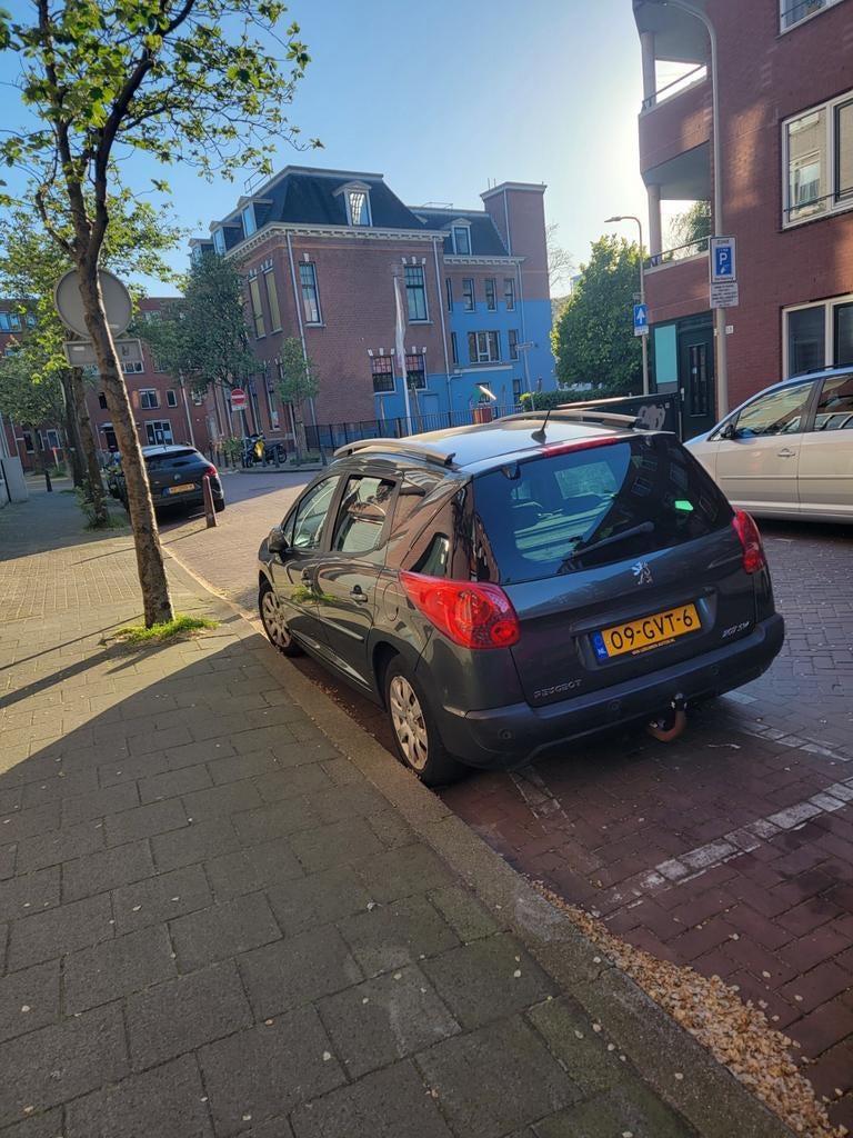 Peugeot 207 1.6 16V SW Outdoor 2008 Grijs, Voorwielaandrijving, 4 cilinders, Stationwagon, Handgeschakeld