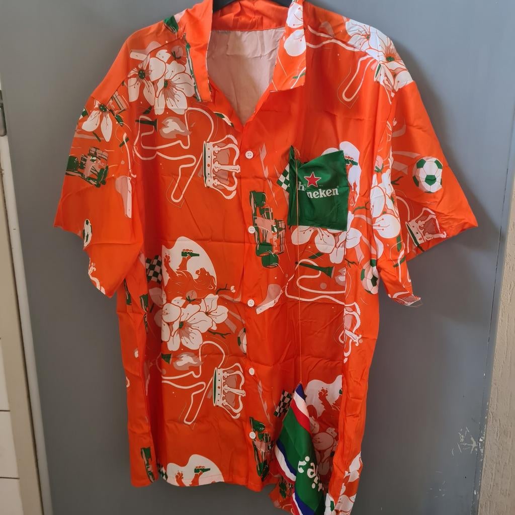 Heineken oranje blouse, Ophalen of Verzenden, Kleding, Heineken