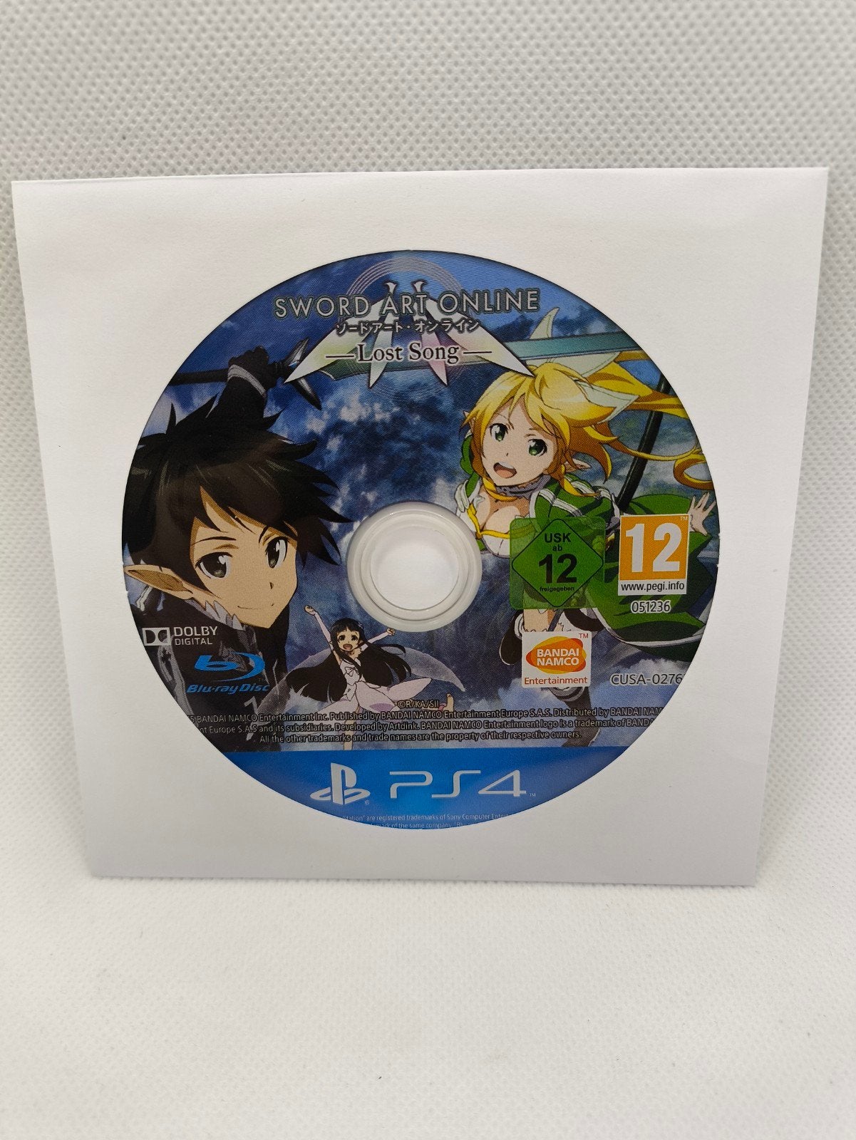 Sword art online lost song PlayStation 4 game, Spelcomputers en Games, Games | Sony PlayStation 4, Online, 1 speler, Ophalen of Verzenden