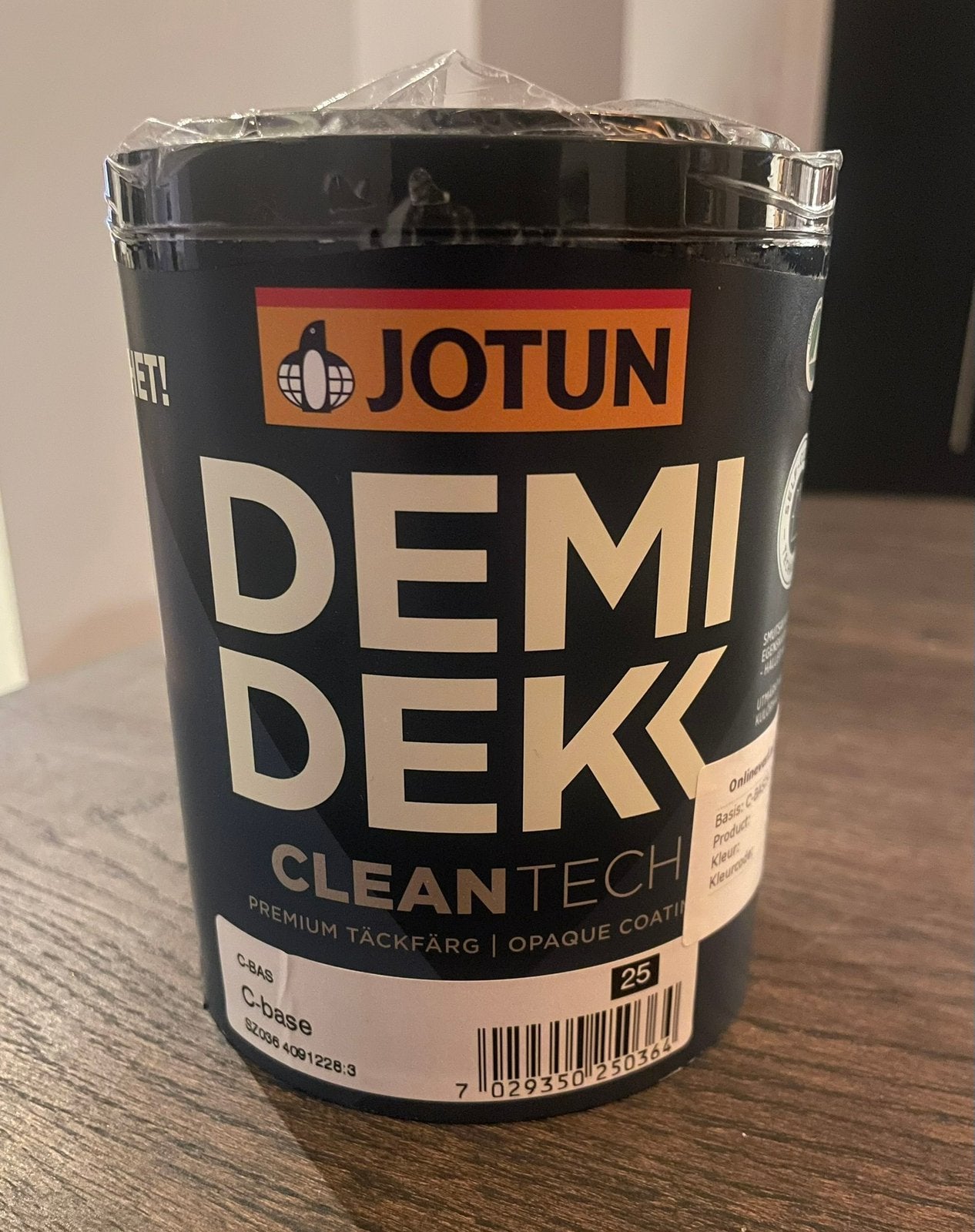 Jotun Demidek Tiefschwarz 0,75 ltr