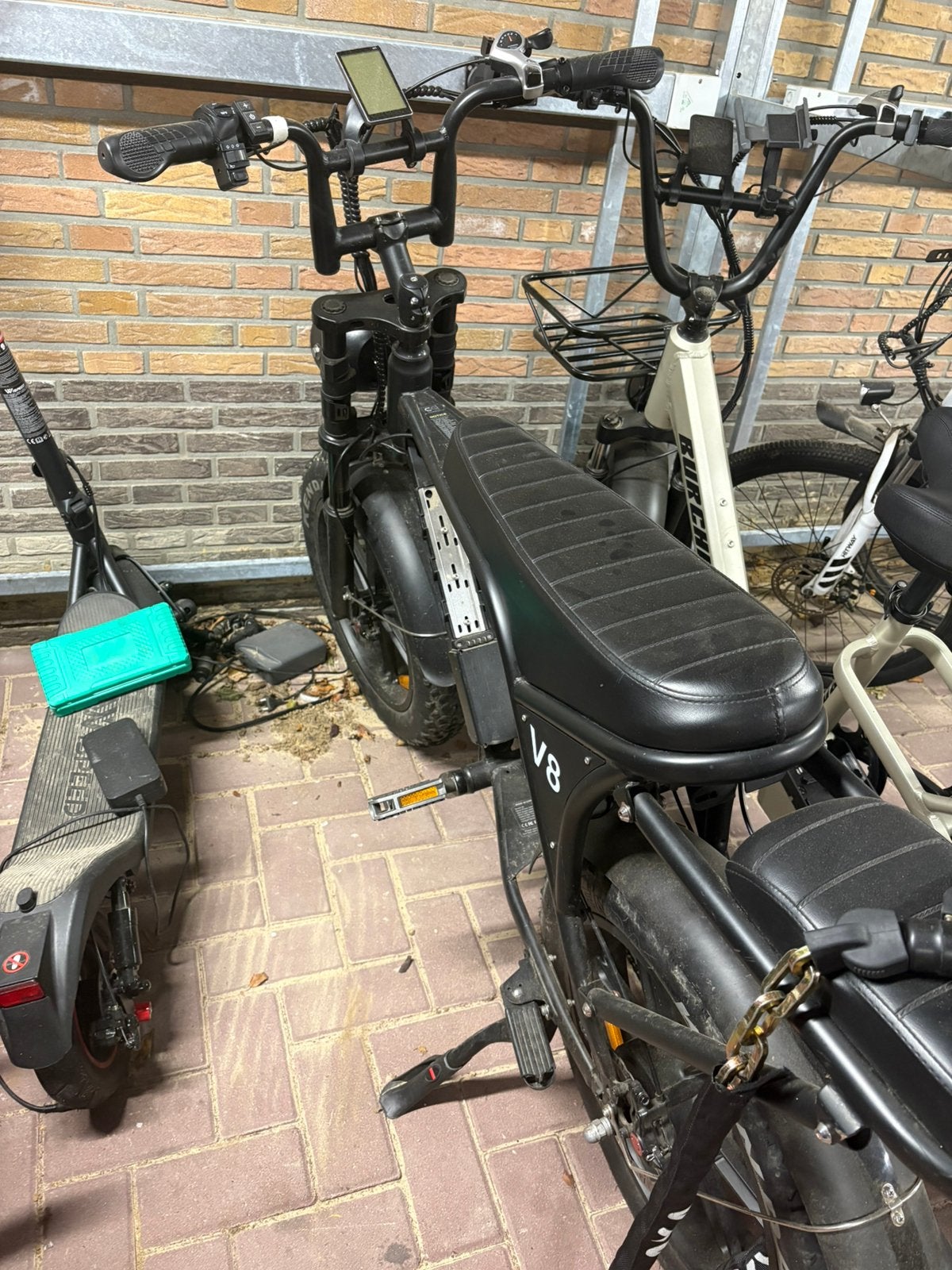 fatbike v8 double aucu, Ophalen of Verzenden, Zo goed als nieuw, Overige modellen