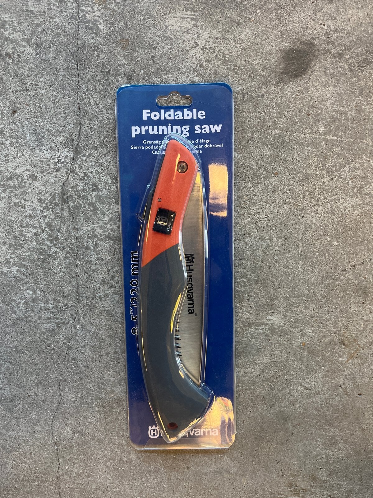 Husqvarna Inklapbare Snoeizaag 220mm - Nieuw in Verpakking, Tuin en Terras, Ophalen of Verzenden, Nieuw, Takkenzaag