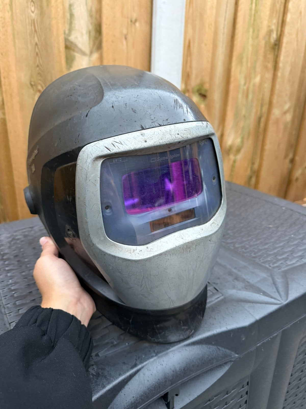 3M Speedglas 9100V automatische lashelm, Ophalen, Gebruikt
