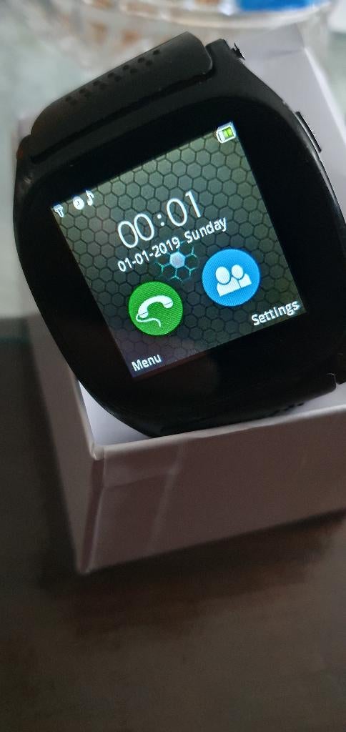 Smart watch, Ophalen, Gebruikt, Zwart, Android