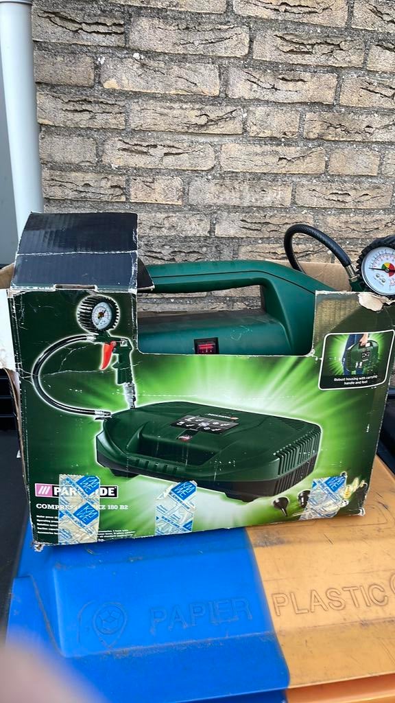 Moooie compressor, Ophalen of Verzenden, Gebruikt, 1200 watt of meer, Overige typen
