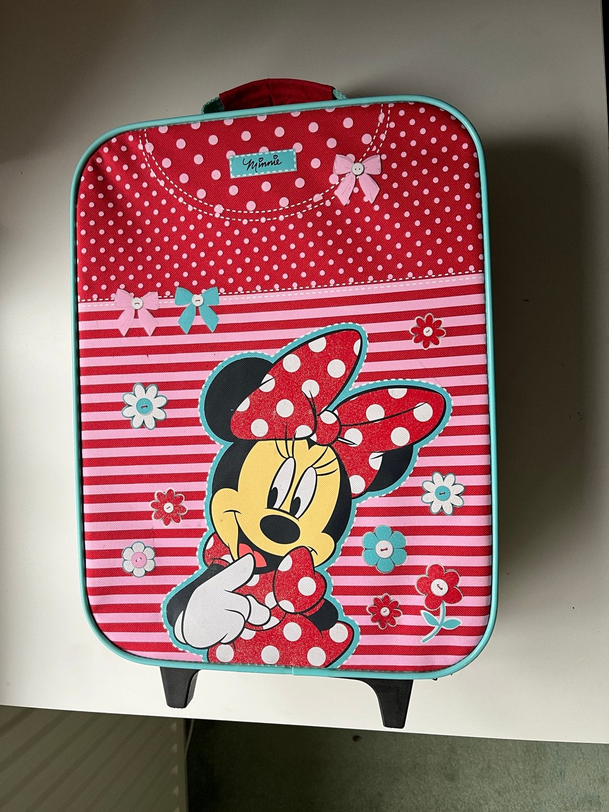 Rolkoffer minnie mouse, Ophalen, Wieltjes, Minder dan 50 cm, Zo goed als nieuw