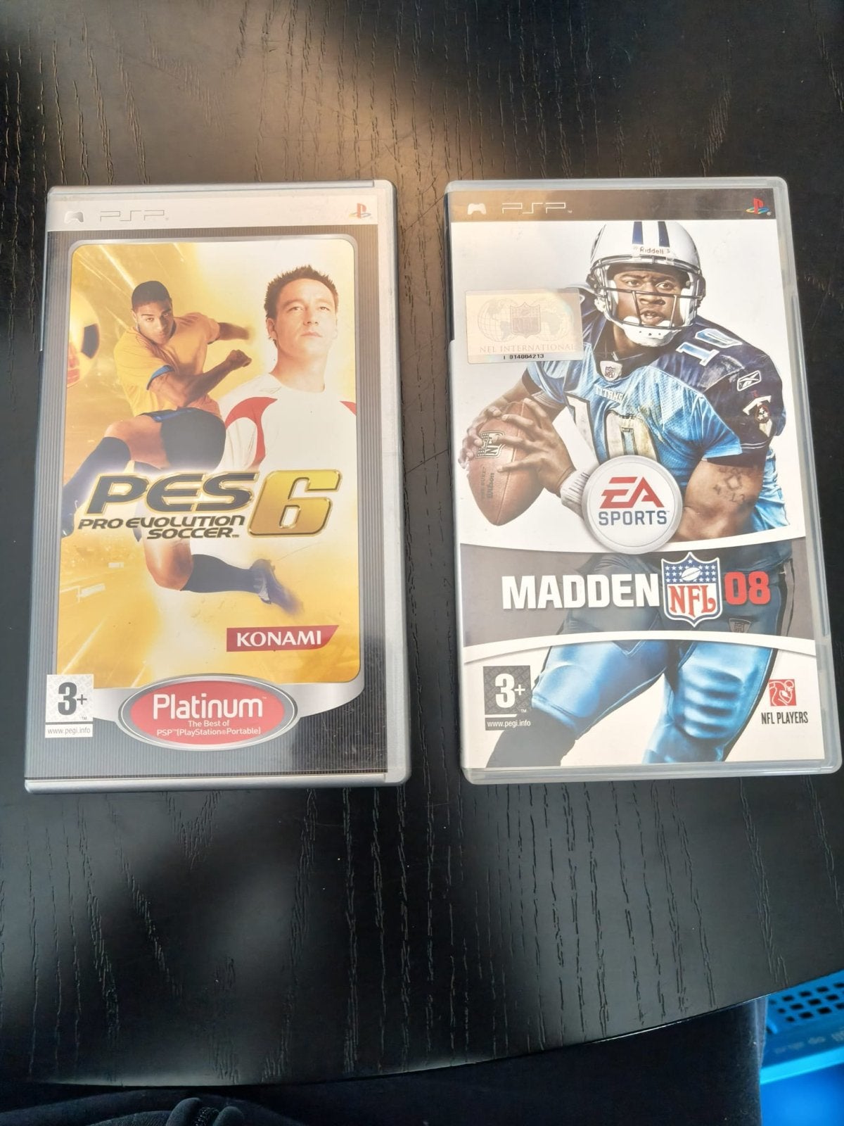 PSP Games: PES 6 & Madden NFL 08 - Sportieve Dubbelpack!, Spelcomputers en Games, Gebruikt, 1 speler, Ophalen of Verzenden, Vanaf 3 jaar