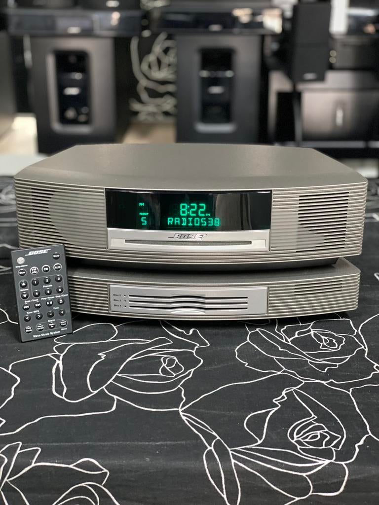 Bose Wave Series II – Titanium Zilver – Met CD Wisselaar, Overige merken, Bose, MP3-aansluiting, Tuner of Radio
