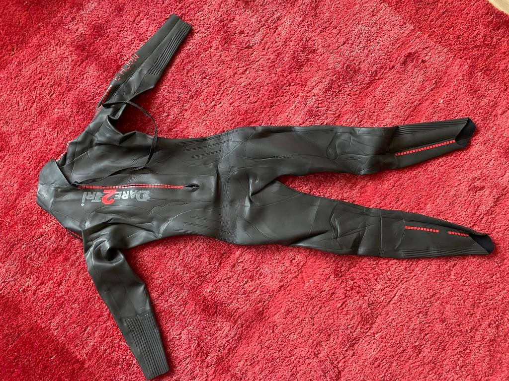 Wetsuit kinderen XS - Ideaal voor triathlon en watersport, Watersport en Boten, Ophalen of Verzenden, Zo goed als nieuw, Kind