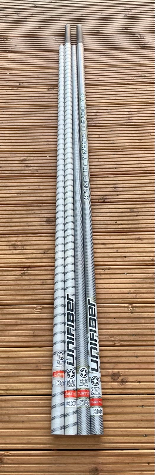 Mast 370 C100 Flex Top, Watersport en Boten, Ophalen, Mast, Zo goed als nieuw, Unifiber