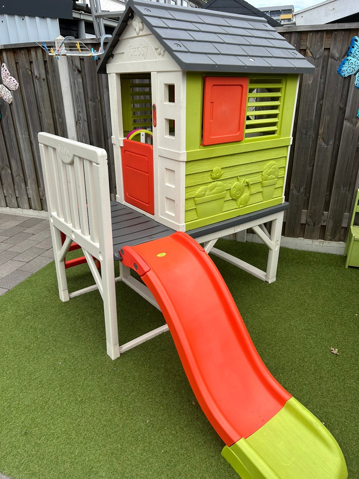 Speelhuisje zo goed als nieuw, Ophalen, Zo goed als nieuw, Kunststof