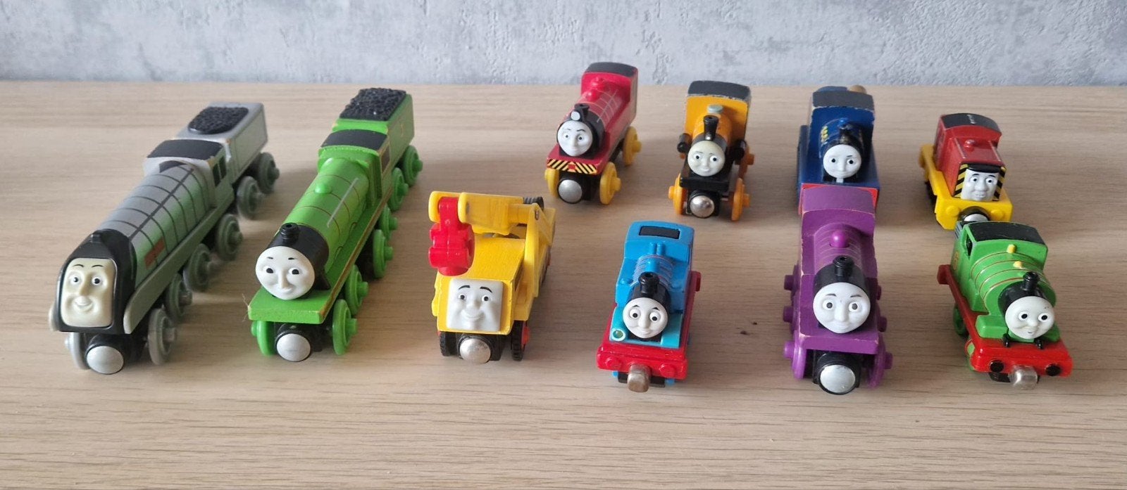 Thomas de Trein, treintjes, baan én boek, Ophalen, Gebruikt