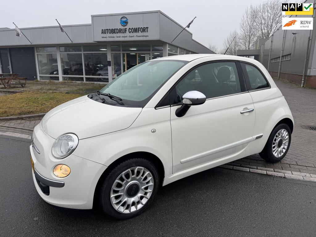 Fiat 500 0.9 TwinAir Pop, Auto's, Voorwielaandrijving, Euro 5, Gebruikt, Leder en Stof