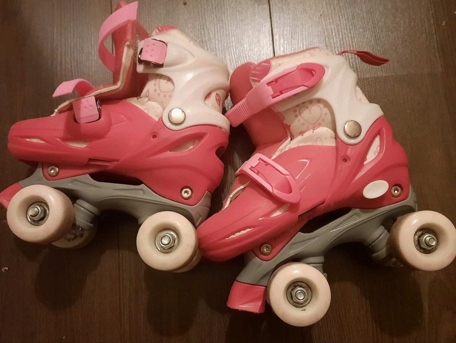Meisjes rolschaatsen verstelbaar maat 31-34, Ophalen, Verstelbaar, Gebruikt, Kinderen
