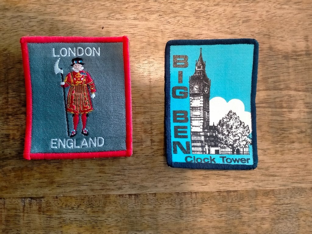 London Guard Big Ben Clock Tower vintage logo patch embleem, Ophalen of Verzenden, Nieuw