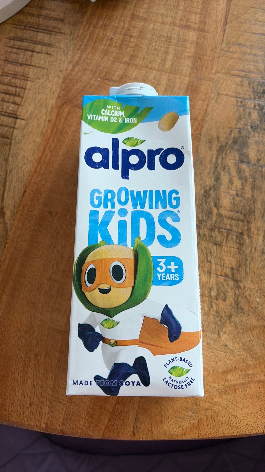 Alpro growing kids soya., Ophalen