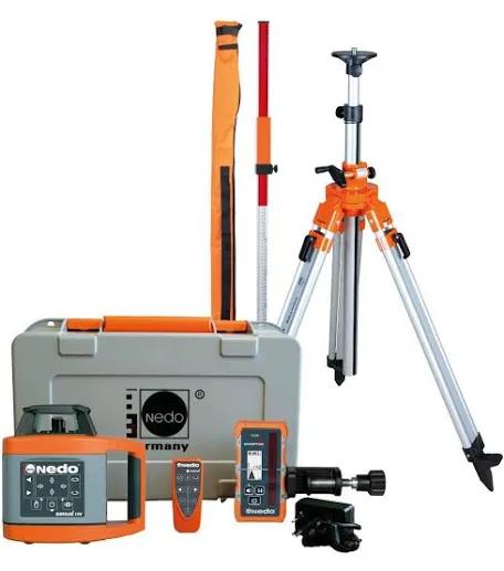 Nedo Lazer X6 Groen Rotatielaser Set - Nieuwstaat, Ophalen, Zo goed als nieuw
