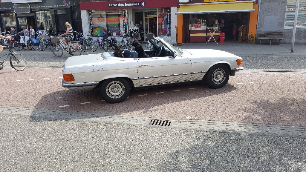 Mercedes 107 plaatwerk, Gebruikt, Deur, Mercedes-Benz, Ophalen of Verzenden
