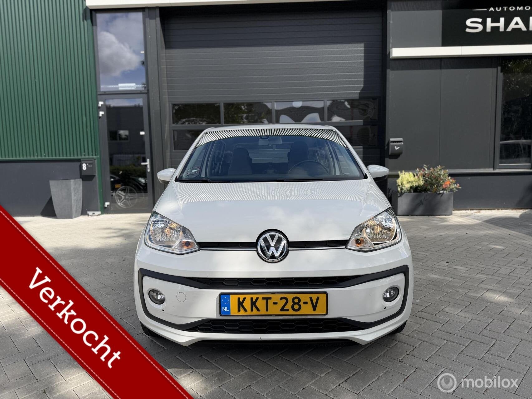 Volkswagen Up! 1.0 BMT high up! Climate|St.verwarming|Airco!, Auto's, Voorwielaandrijving, Wit, Handgeschakeld, 3 cilinders