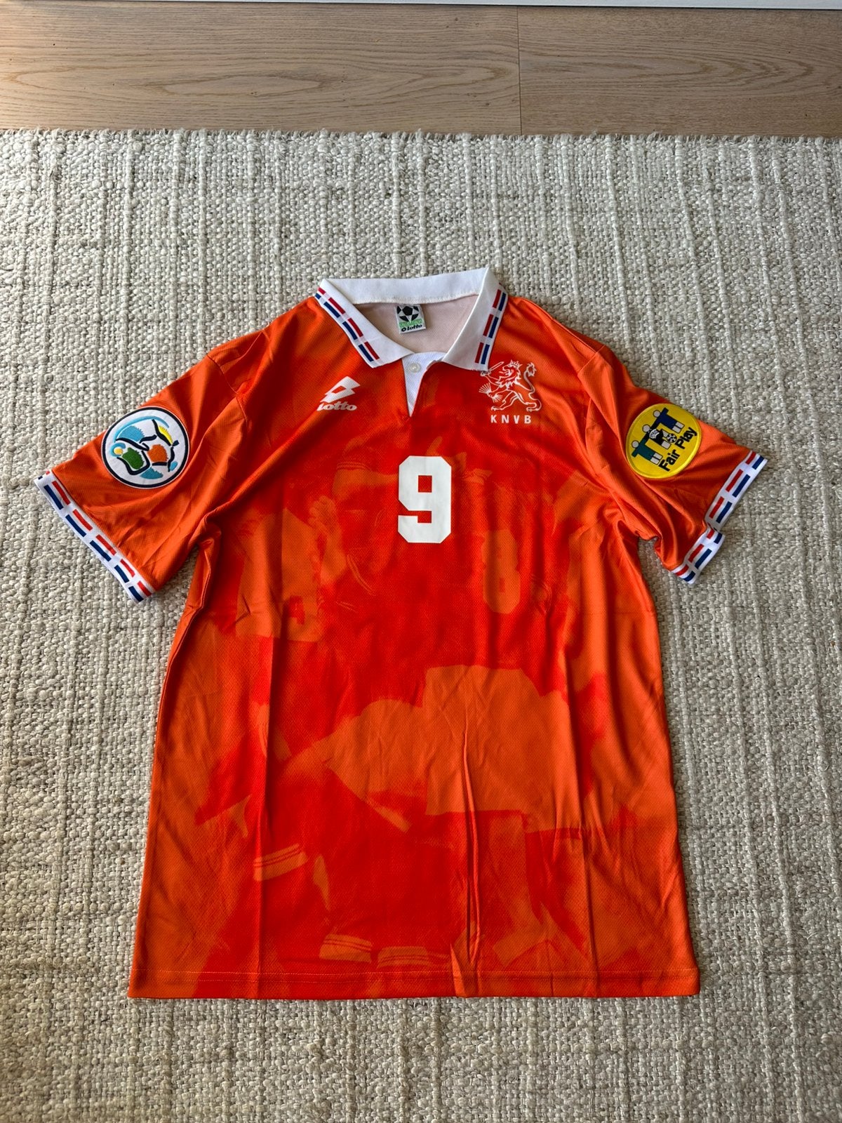 NEDERLANDS ELFTAL SHIRT KLUIVERT #9 1996, Ophalen of Verzenden, Zo goed als nieuw, Overige binnenlandse clubs, Shirt