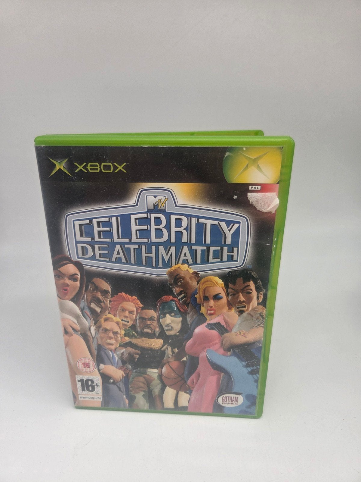 MTV Celebrity Deathmatch - Xbox (PAL), Spelcomputers en Games, Games | Xbox Original, Gebruikt, Vechten, 1 speler, Eén computer