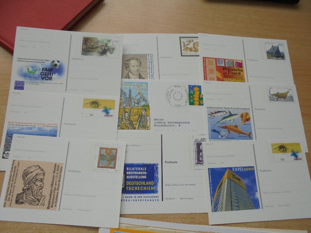 Duitsland. Hele leuke partij div items, max, krt, brfkrt etc, Ophalen of Verzenden, Buitenland
