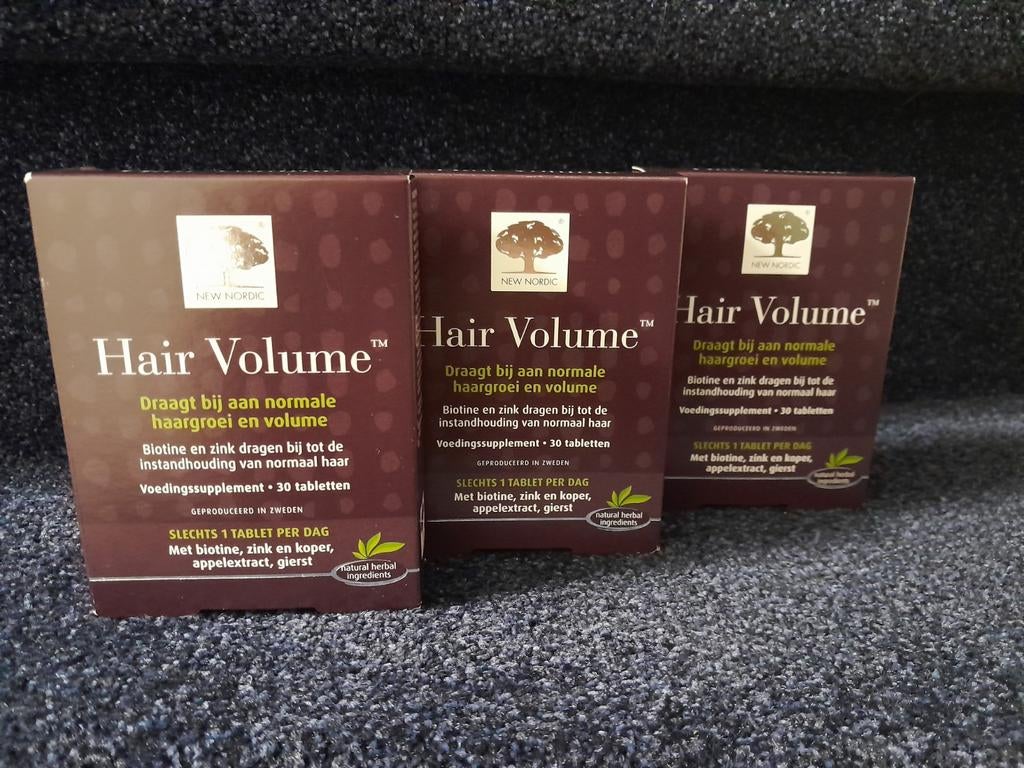New Nordic Hair Volume Voedingssupplement (3x30 tabletten), Ophalen of Verzenden, Nieuw