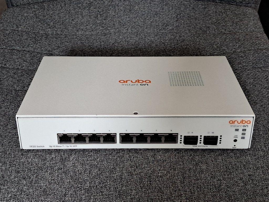 Aruba HPE Networking Instant On 1930 8G 2SFP, Ophalen of Verzenden, Zo goed als nieuw