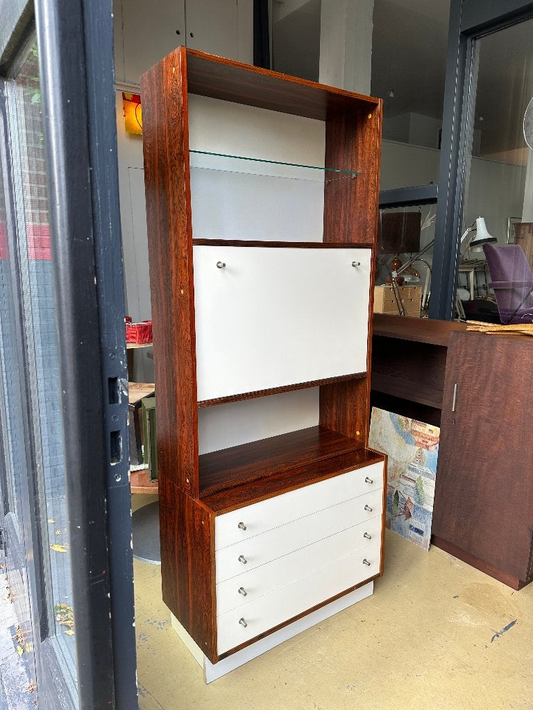 Vintage design wandmeubel, buffetkast, barkast, high board, Huis en Inrichting, Ophalen, Gebruikt, -, -