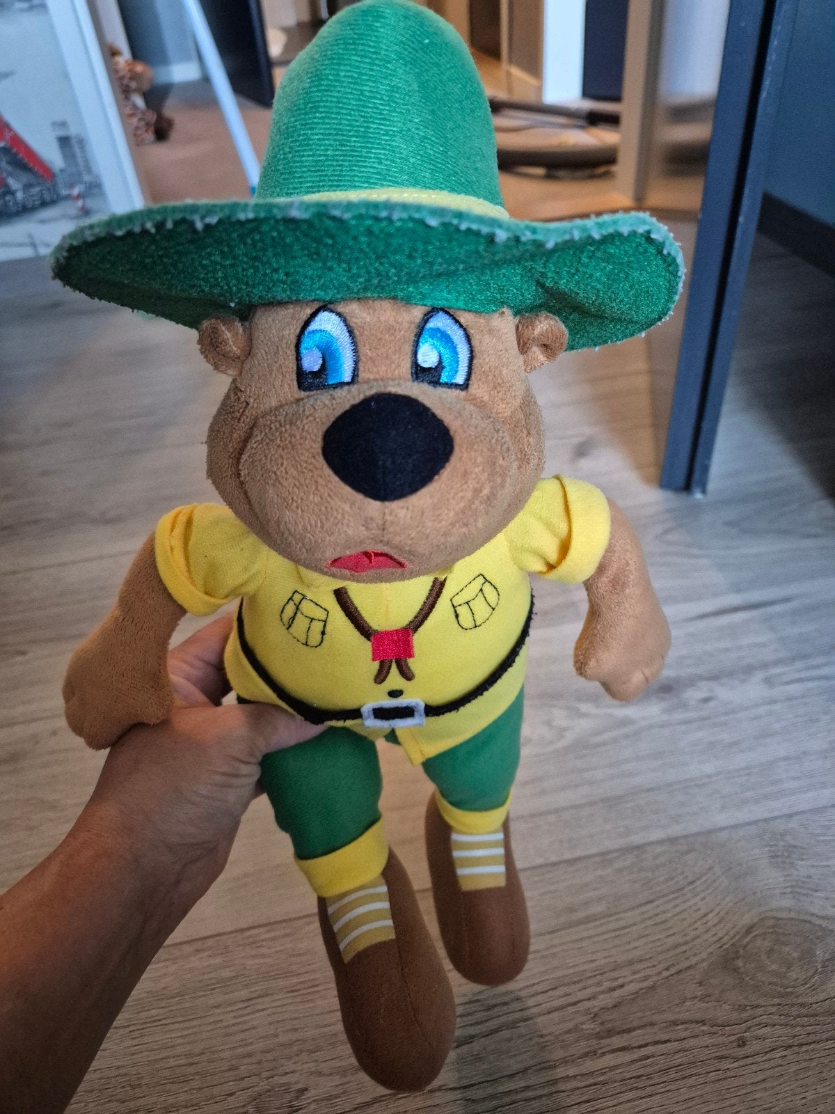 Bollo de Beer knuffel, Gebruikt, Beer, Ophalen of Verzenden, Middelgroot (20 tot 80 cm)