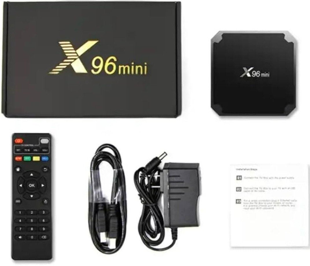 X96 Mini Android TV Box te koop nieuw in doos, Ophalen of Verzenden, Nieuw, HDMI, Minder dan 500 GB