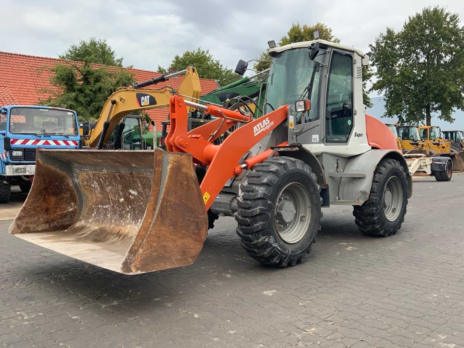 2015 Atlas Weijcor 95e Super Shovel, Wiellader of Shovel
