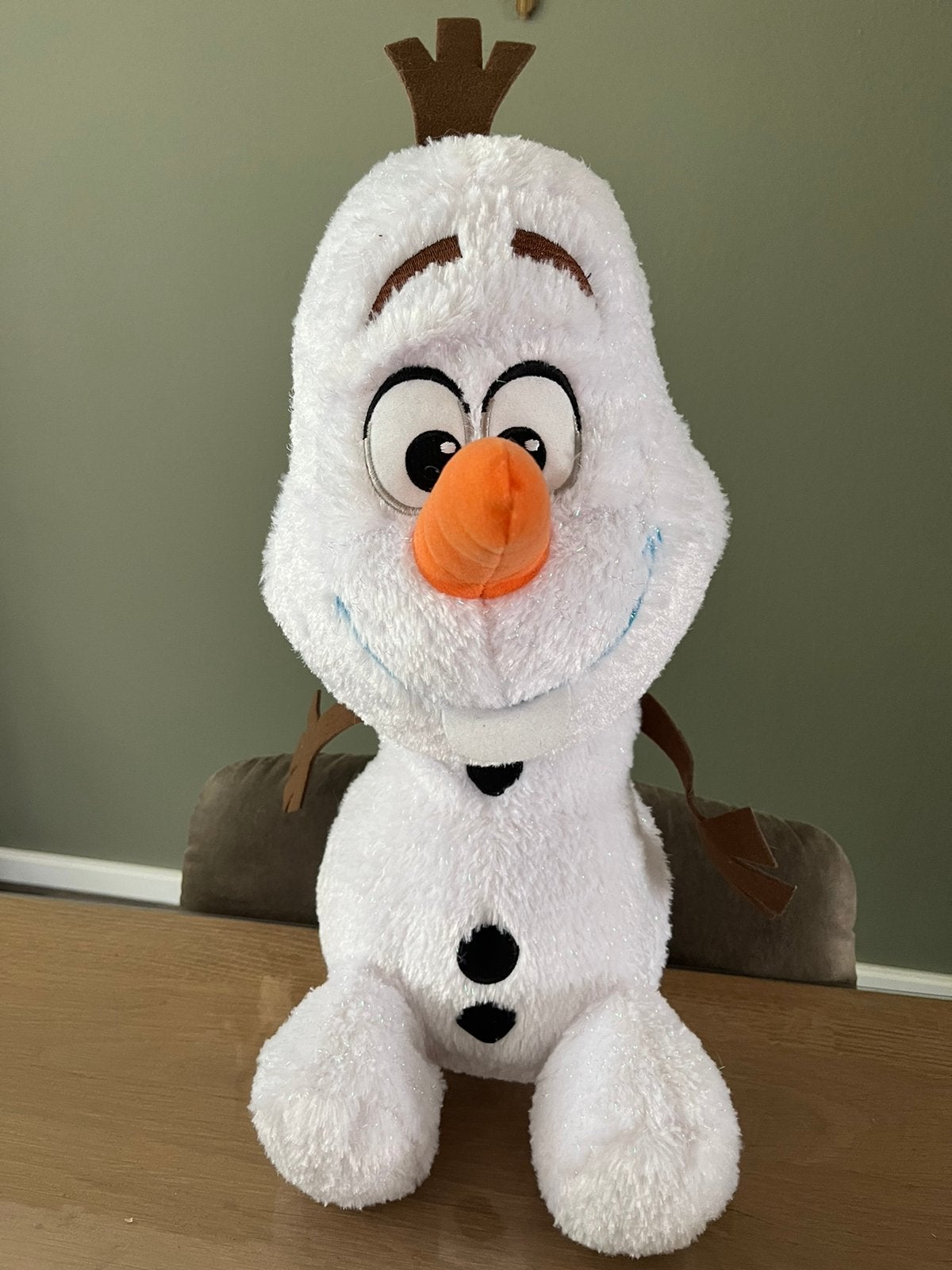 Gave grote Olaf van Frozen Disney 55cm, Ophalen of Verzenden, Zo goed als nieuw, Overige typen