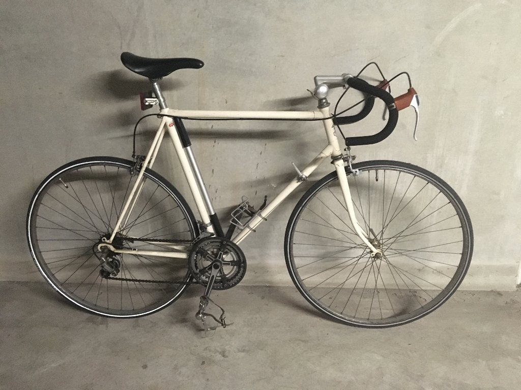 Retro Race Fiets, Fietsen en Brommers, Fietsen | Racefietsen, Gebruikt, Velgrem, 57 tot 61 cm, Ophalen